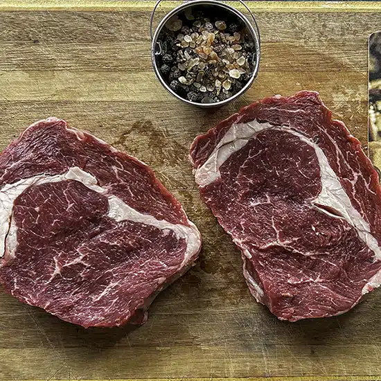 grass fed ribeye